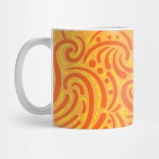 Seamless Tile Pattern - Modern Abstract Paisely Mug